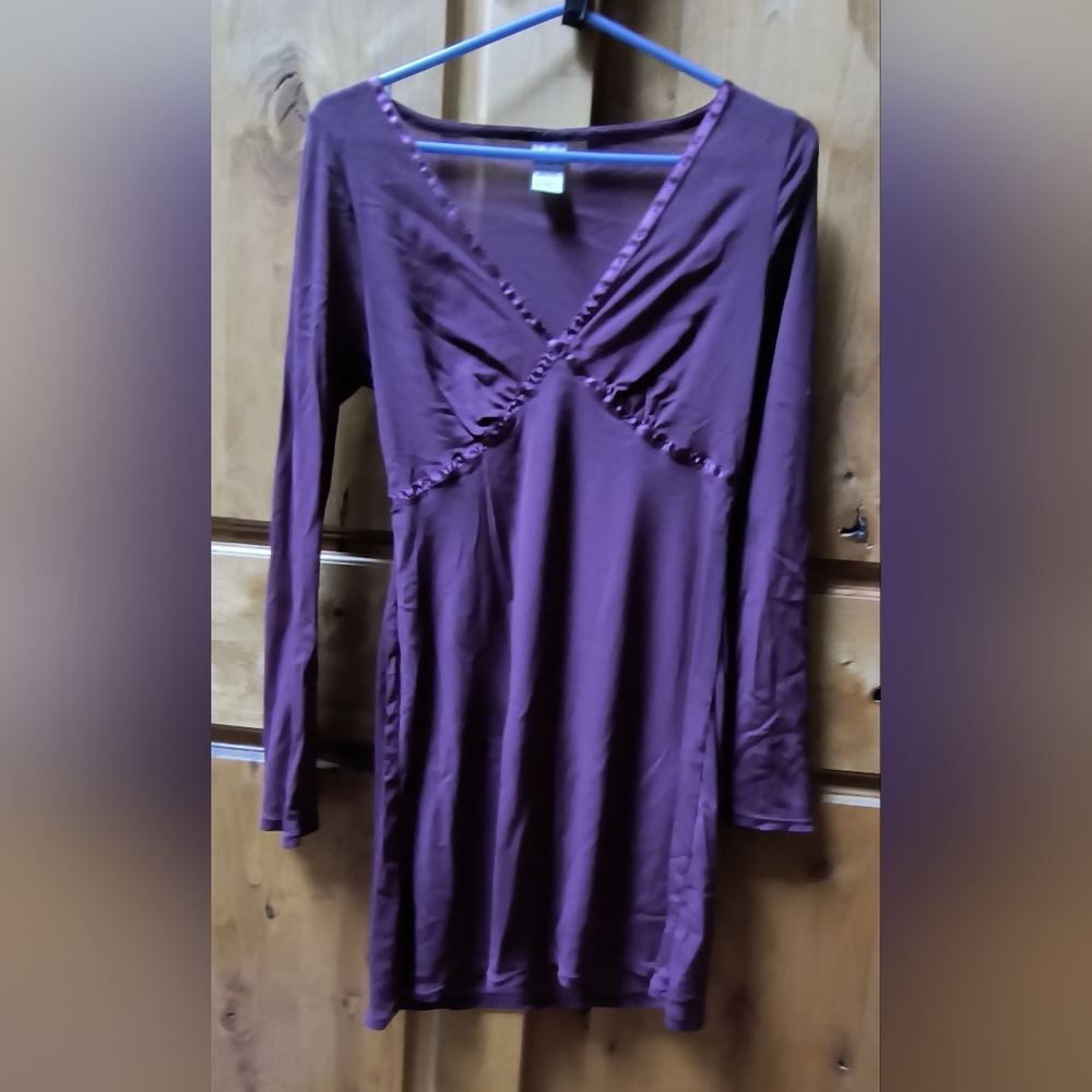 Elegant Purple Women's Dress